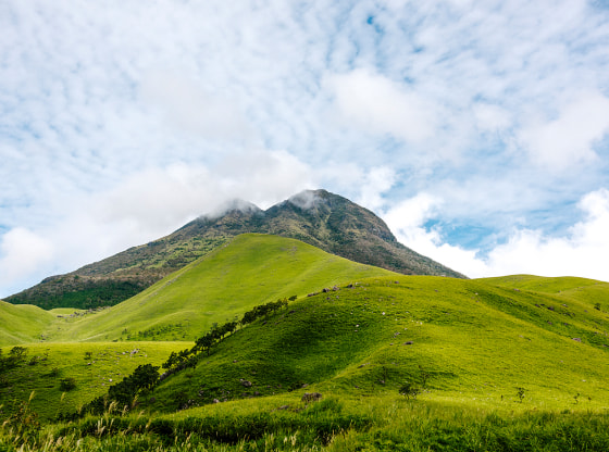 山の画像